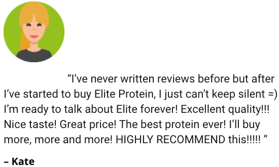 Elite Protein Testimonials