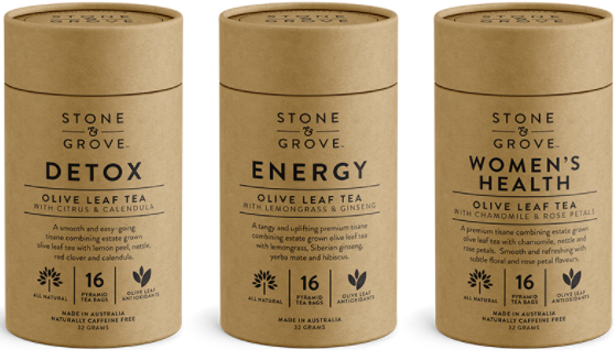 Stone & Grove Olive Leaf Tea 