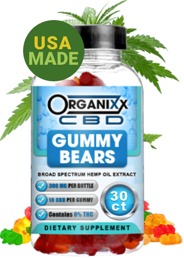 Organixx CBD Gummy Bears Supplement