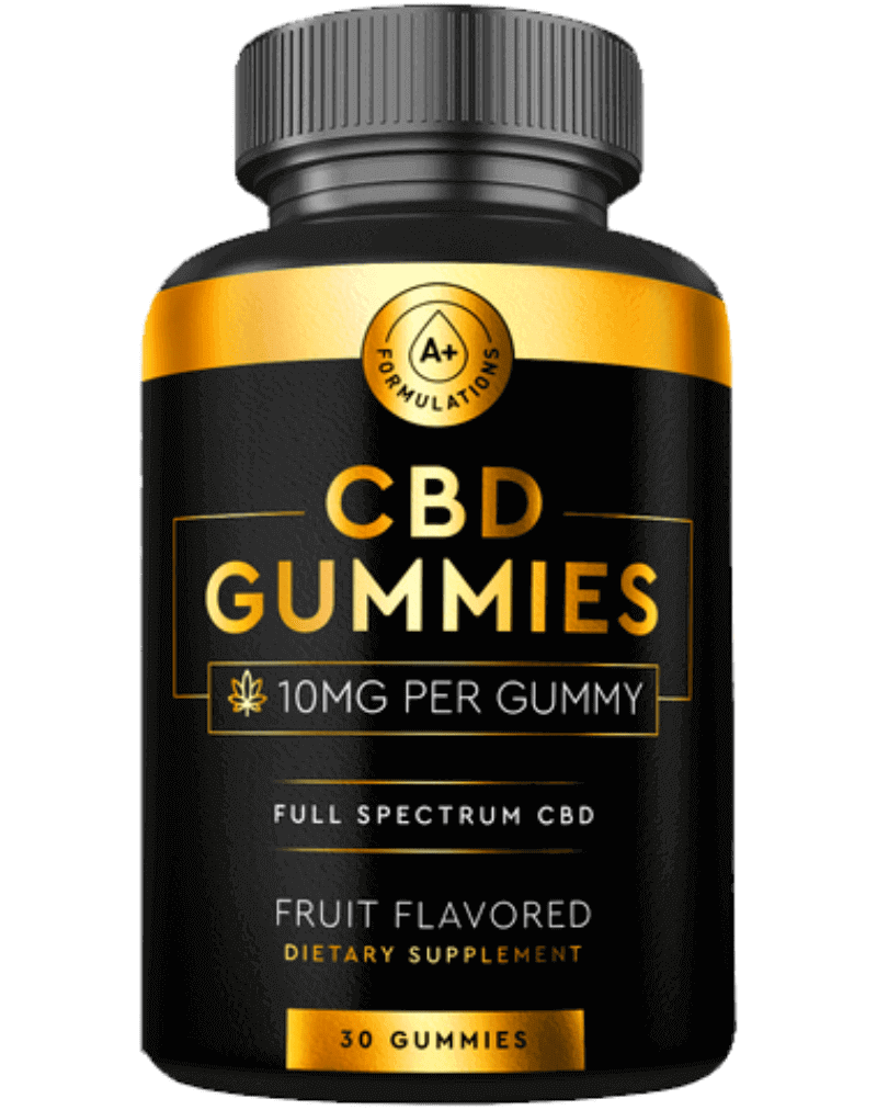 A+ Formulations Full Spectrum CBD Gummies Supplement 