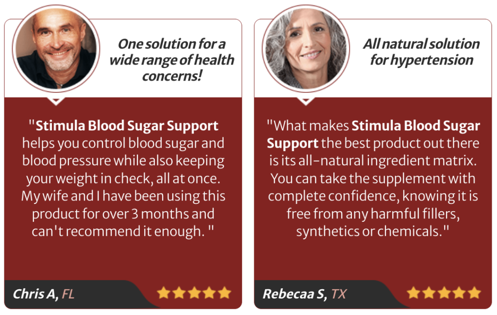 Stimula Blood Sugar Support Customer Reviews
