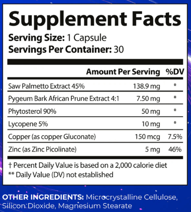 Arthro MD+ Joint Support Australia Supplement Facts