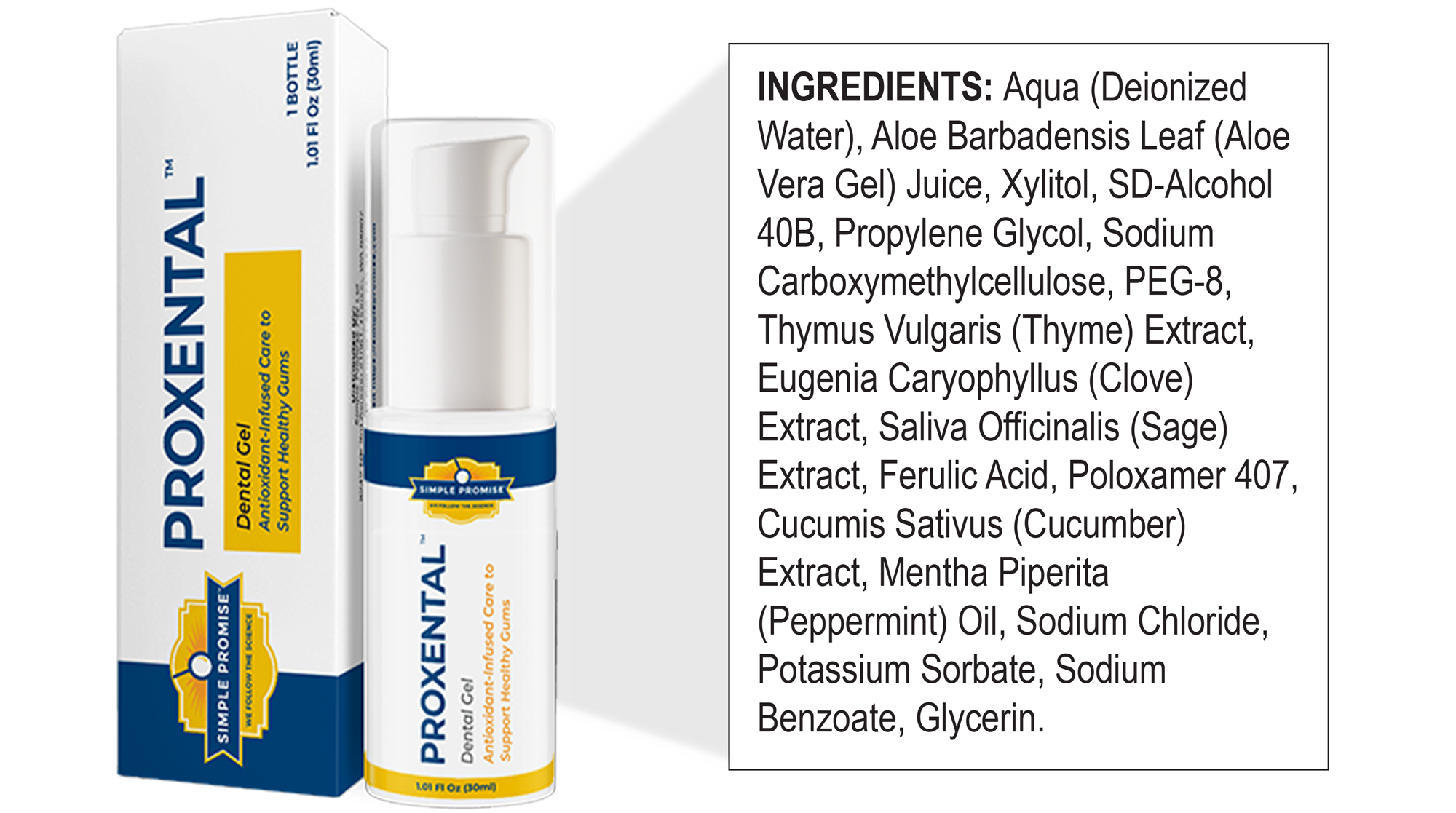 ProXental Ingredients