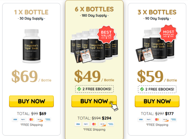 Emperor's Vigor Tonic price