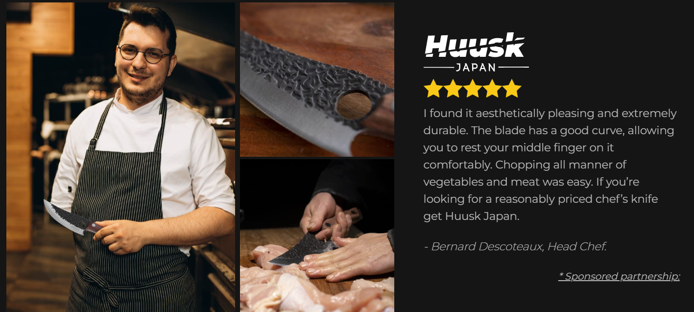 Huusk Handmade Knives Customer Reviews