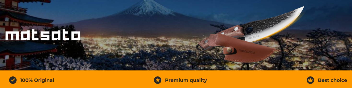 Matsato Chef Knife badge