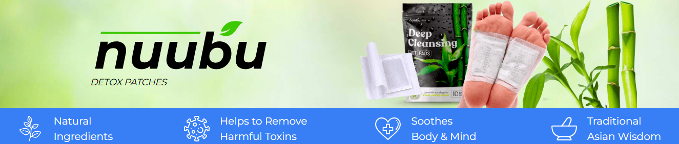 Nuubu Detox Foot Patches CERTIFIED