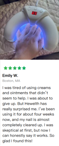 Hewelth BioClear Nails customer reviews