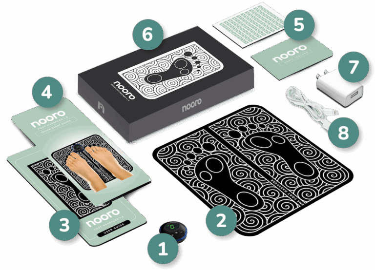 Nooro Foot Massager inside